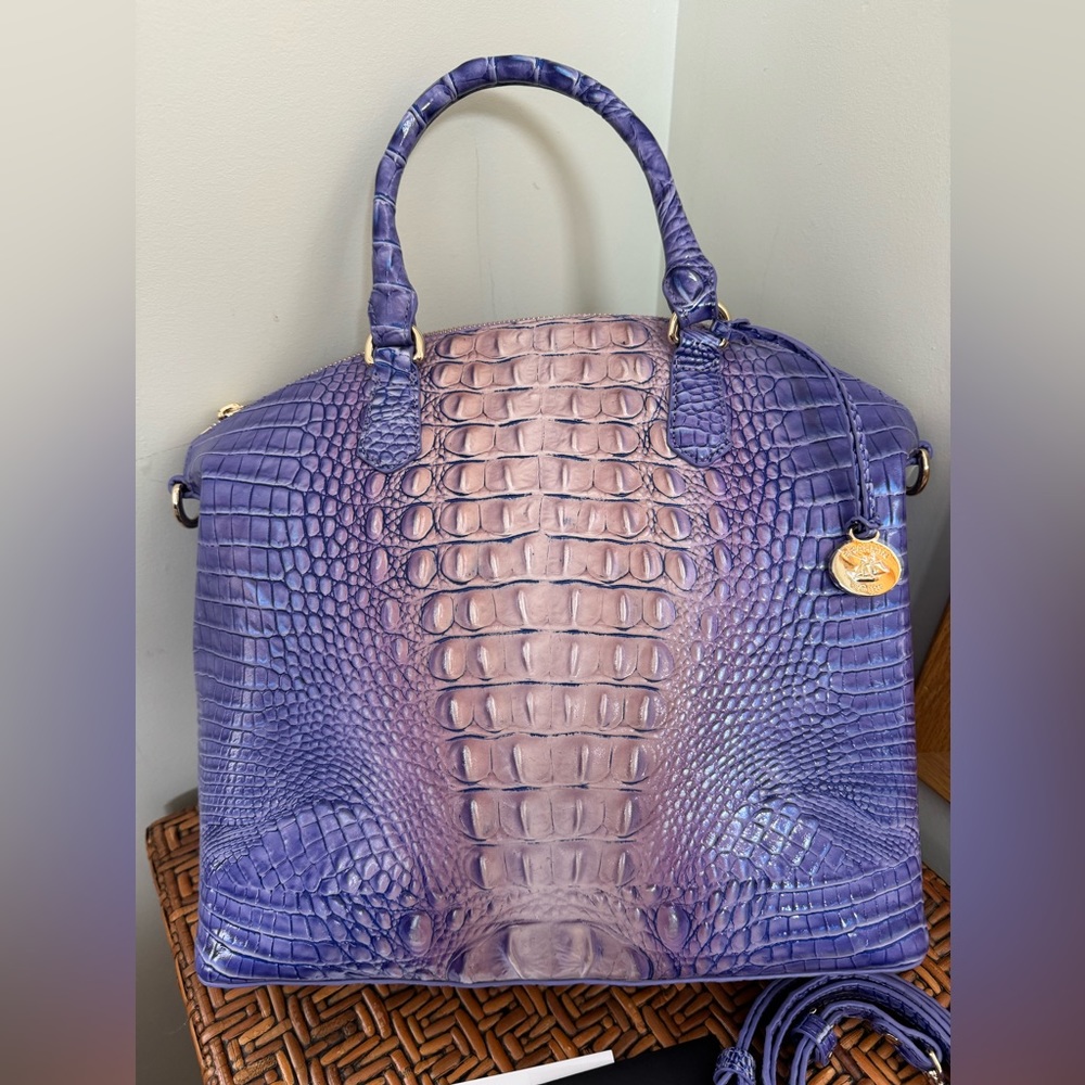 Brahmin Large Duxbury in Very Peri Ombre Melbourne